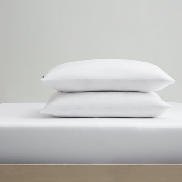 Serta Power Chill Cooling Zippered Pillow Protector, Standard/Queen, 2