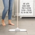 thumbnail image 3 of Quick Shine High Traffic Hardwood Floor Cleaner & Floor Polish Combo Pack, w/ Plant Derived Carnauba & Safer Choice Certified pH Neutral Formula, Restore & Protect, Fills in Micro Scratches, 3 of 11
