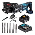 thumbnail image 1 of Rotomartillo Cincelador Makita Sds Plus 18v 1 Baterias 5 Ah, 1 of 10