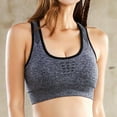 thumbnail image 2 of Ramiter Bras for Women High Impact Seamless Sports Bra for Women Yoga Bra Crop Tops Workout Fitness Activewear XL,Grey, 2 of 4