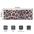 thumbnail image 5 of Leopard Print Pattern Door Rugs,Washable Non Slip Door Mats Indoor,Decorative Door Mats,Entry Mat Indoor for Entrance,Bedroom,Kitchen,Bathroom,16"x47", 5 of 6
