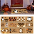 thumbnail image 4 of Fall Season Mat Halloween Thanksgiving Door Mat Home Decorations, Non-Slip Welcome Doormat for Front Door, Indoor Outdoor Fall Rug for Home Kitchen Floor Halloween Decor 16 X 24 Inch,MA, 4 of 9