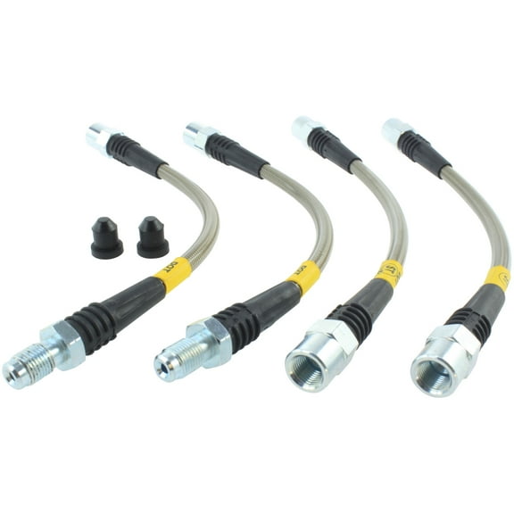 StopTech 87-91 BMW M3 / 89-4/91 325/328 Series (E30/E36) Rear Stainless Steel Brake Line Kit