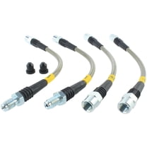 StopTech 87-91 BMW M3 / 89-4/91 325/328 Series (E30/E36) Rear Stainless Steel Brake Line Kit