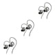thumbnail image 5 of Sidaley Auriculares con cable Auriculares de 3,5 mm Auriculares para correr Jogging Auriculares para teléfono inteligente Manos libres Auriculares Type1 NO1, 5 of 6
