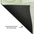 thumbnail image 3 of Addison Rugs Mayfield Washable Transitional Watercolors Green Rectangle Rug, 9' x 12', 3 of 6