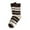 O, variant on Socks for Women, Yigetop Women White Socks Autumn and Winter Vintage Striped Embroidered Lettering Stockings Socks Womens Socks A One Size