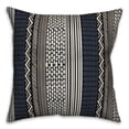 thumbnail image 2 of Creative Products Dark Boho Pattern 18x18 Indoor / Outdoor Pillow, 2 of 3