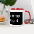 thumbnail image 4 of CafePress - Jane Bmprstkr Mug - 11 oz Ceramic Mug - Novelty Coffee Tea Cup, 4 of 6
