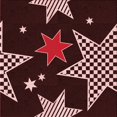 thumbnail image 1 of Ahgly Company Machine Washable Indoor Square Transitional Chocolate Brown Area Rugs, 6' Square, 1 of 7