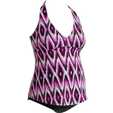 Tessuto Maternity Halter Tankini Two-Piece Swimsuit