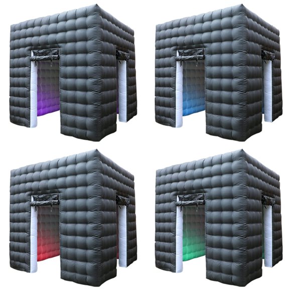 Carcasa inflable para fotomatón Staelea con luces LED