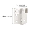 thumbnail image 4 of MasteelfCA 2 Sets Stainless Steel Sliding Latch Durable Gate Latch Safety Door Lock, 4 of 7