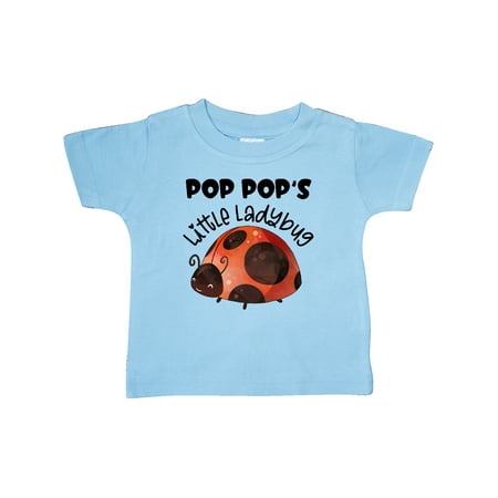 

Inktastic Pop Pop s Little Ladybug Gift Baby Boy or Baby Girl T-Shirt