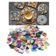 thumbnail image 4 of Azulejos de mosaico de 1 kg, azulejos de , piezas de de mosaico de cristal, azulejos de mosaico de cristal con brillo cuadrado a granel Macarena Azulejos de mosaico, 4 of 8