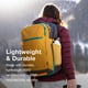 thumbnail image 3 of Paquete de viaje Osprey Daylite, 44 litros, equipaje de mano, azul, Spikemoss/Alkaline, 3 of 9