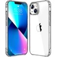 thumbnail image 1 of Compatible con iPhone 13 Funda transparente, a prueba de golpes, protectores de teléfono para iPhone 13 lanzado en 2021, 1 of 5