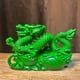 thumbnail image 1 of Ebony carved gourd dragon ornament, new Chinese style, coiled dragon, home living room office desk decoration, craft, gift., 1 of 4