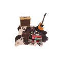 thumbnail image 6 of DrumNBase Rugs 428642 6 x 5.25 ft. Vegan Cow Drum Rug, Clara Black & White, 6 of 6