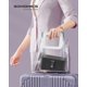 thumbnail image 2 of SONGMICS Jewelry Box, Travel Jewelry Case, 2-Layer Jewelry Holder Organizer, Portable Versatile Earring Storage, for Larger Accessories, Slate Gray UJBC166G01, 2 of 8