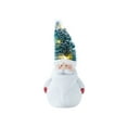 thumbnail image 1 of Xihbxyly Figura Navideña de Cerámica, Papá Noel con Bolsa de Regalo, Muñeco de Nieve con Cascabel, Decoración Navideña para Interiores y Exteriores, Adorno para Árbol de Navidad, Regalo Perfecto para, 1 of 1