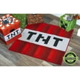 thumbnail image 5 of Minecraft TNT Block Area Rug | TNT Block Minecraft Rug | 39-Inch Square Area Rug, 5 of 7