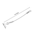 thumbnail image 4 of OUNONA 1Pcs Tailgate Cable Galvanized Steel Wire Rope For 500 700 Diy Installation, 4 of 8