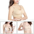 thumbnail image 7 of Hands Free Pumping Bra - Comfortable Breathable Nursing Bra U Shape Bra Extender Adjustable Straps Compatible with All Breast Pumps Easy to Clean for Postpartum Breastfeeding Use, 7 of 7