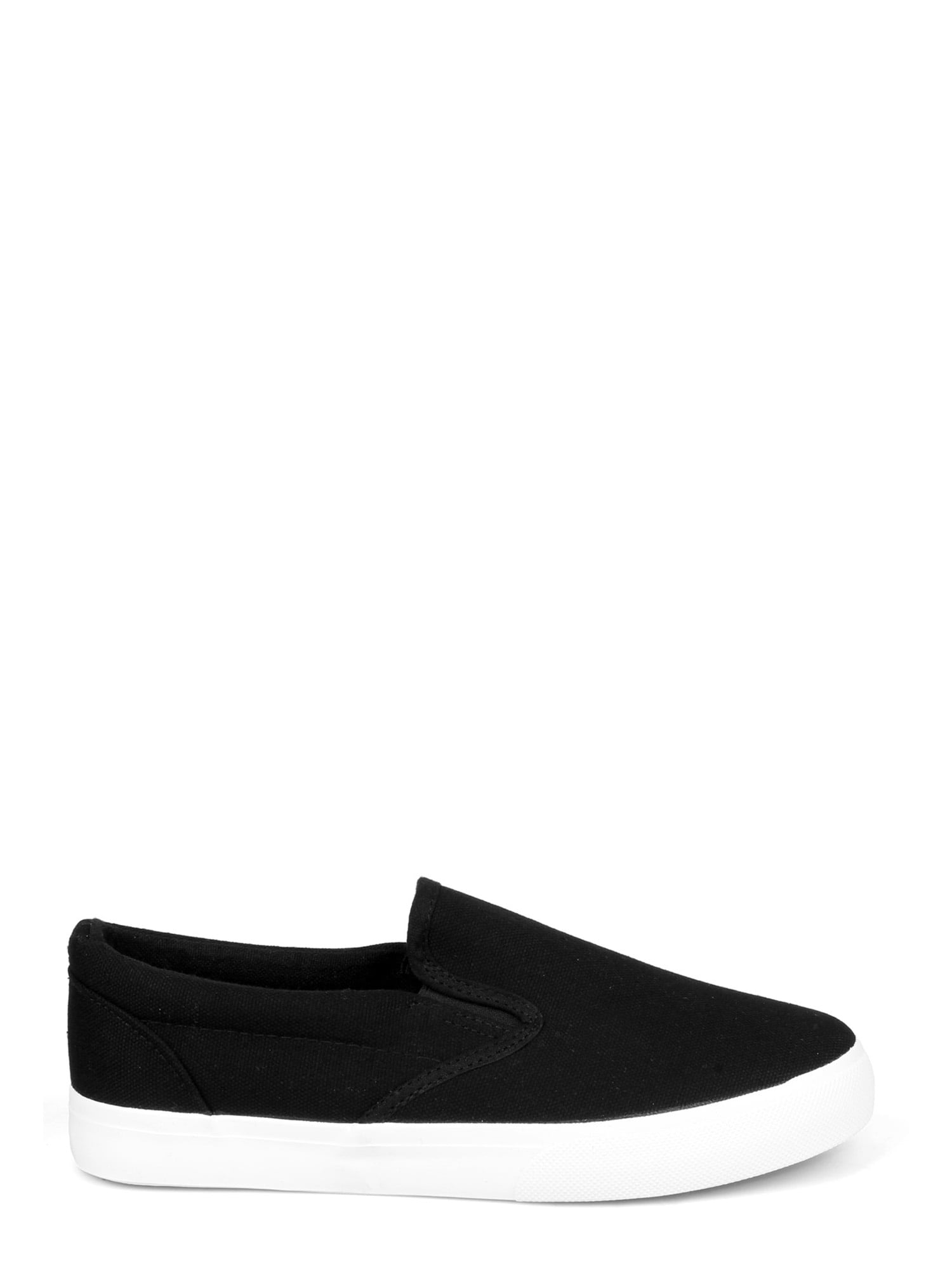 Nature Breeze Slip on Women's Canvas Sneakers in Black