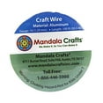 thumbnail image 4 of Mandala Crafts Anodized Aluminum Wire for Sculpting, Armature, Jewelry Making, Gem Metal Wrap, Garden, Colored and Soft, 1 Roll(16 Gauge, Turquoise), 4 of 4