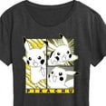 thumbnail image 3 of Pokémon - Pikachu Panels Art - Women's Short Sleeve Graphic T-Shirt, 3 of 5