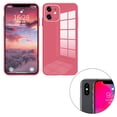 thumbnail image 2 of Glass Back Phone Covers with Solid Color Full Rugged Bumper Anti-Slip Design for Iphone 7P/8P/7/8/XS Max/XR/X/XS, 2 of 3