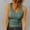 Army Green, variant on YHAJDS Women's Basic T-shirts Round Neck Short Sleeve Knit Solid Color Casual Summer Blouse