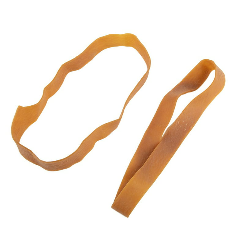 2cm Wide Brown Elastic Rubber Bands Heavy Duty Strong Large Industrial  Package Packing Tie