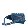 thumbnail image 2 of Pre-Owned Valentino Studded Waist Bag/Body Bag in Blue and Silver Denim Leather for... (Good), 2 of 10