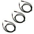 thumbnail image 4 of Cable de Audio Bling Bling 3 uds Trenzado de Nylon Macho de 4 Polos de 3,5mm, 4 of 12