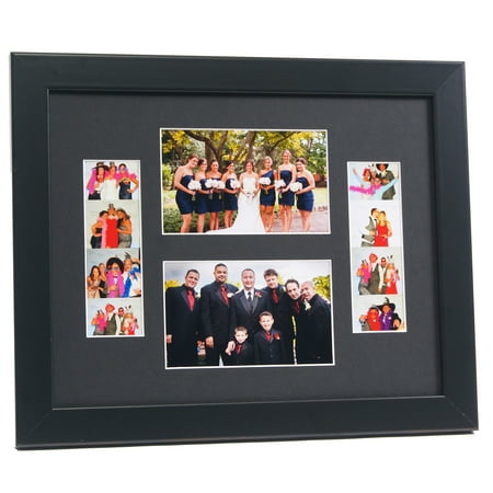 CreativePF- Event Photo Booth Frame - Holds 1- 2x6 with Mat to Display, Cherish and Preserve your Wedding (Best Way To Display Wedding Photos)