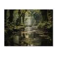 thumbnail image 3 of Designart "Exploring Uganda s Impenetrable Jungle in Bwindi II" Landscapes Print on Natural Pine Wood, 3 of 5