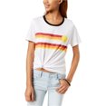 thumbnail image 1 of Carbon Copy Womens Tennis Ball Graphic T-Shirt, White, Large, 1 of 1