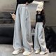 thumbnail image 2 of Odeerbi 5-14 Años Niñas Pantalones de Chándal Workout Athletic Sports Pantalones de Pierna Ancha Primavera Verano Casual Cordón Joggers, 2 of 9