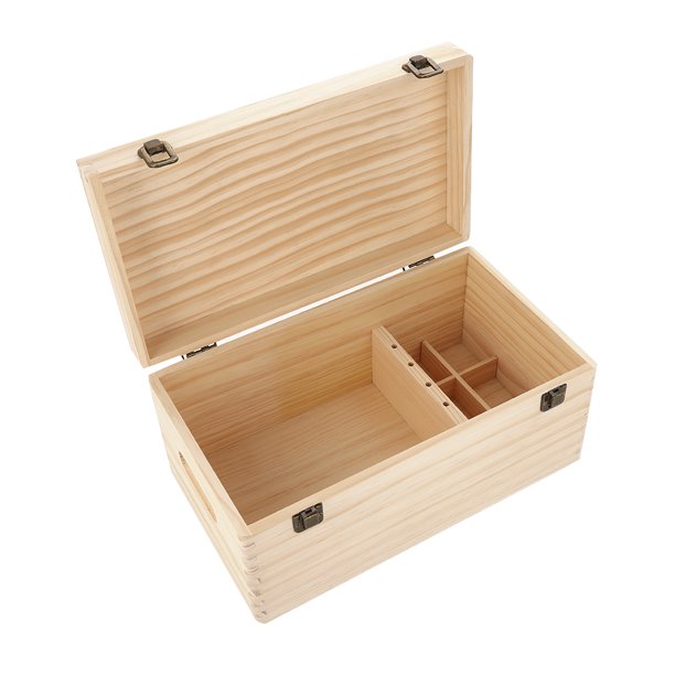 Boîte de Stockage d'Huile Essentielle, Rangement Coffret en Bois