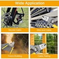 thumbnail image 3 of Cable Cutter Pliers Chrome Steel Cable Cutter 200mm Insulation Pliers for Cables, Ropes, Steel Wires, Springs, 3 of 4