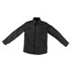 thumbnail image 2 of Camisa abotonada 1:6, ropa retro casual, mini camisa de trabajo para hombre de 12 pulgadas. negro, 2 of 9