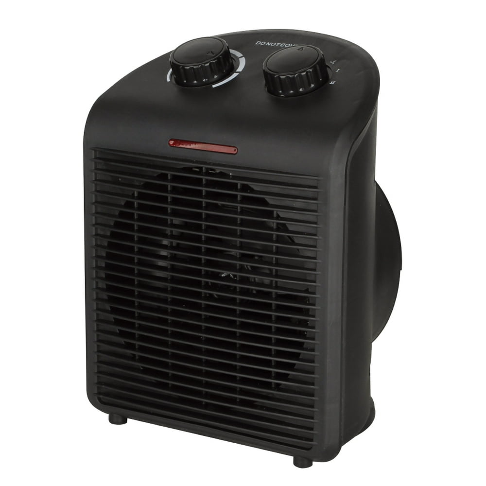Mainstays FanForced Heater, Black Finish, FH18B