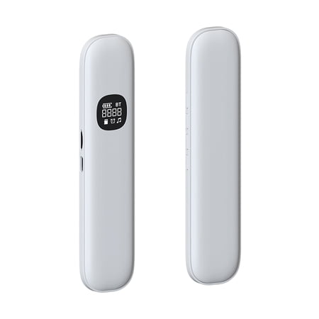 Bluetooth-compatible Speaker with 11 White Noises & Tf Card Slot Wireless Bt Sleep Aid Bone Conduction Pillow Speaker for Side & Light Sleepers Bedside Listening (White)