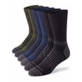 thumbnail image 2 of Wrangler Men's Tough Flex Light Compression Crew Socks, 6-Pack, Sizes 6-12, 2 of 11
