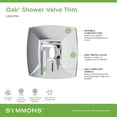 thumbnail image 2 of Symmons S5690STNTRM Oak Traditional Valve Trim Only - Nickel, 2 of 7
