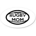 thumbnail image 2 of CafePress - Rugby Mom Sticker - Sticker (Oval), 2 of 2