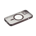 thumbnail image 4 of Funda protectora magnética Nikou para iPhone 13 Marco negro transparente, 4 of 11