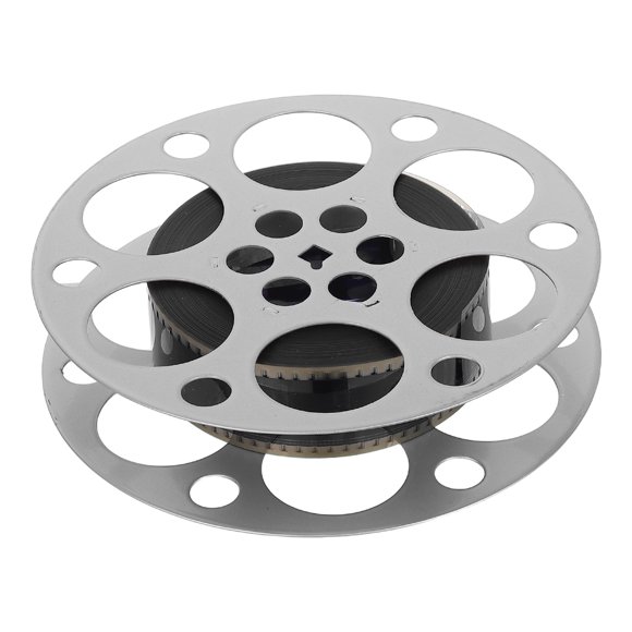 TEHAUX Pieza Central De Rollo De Vintage En Hierro Para Cinematográfica